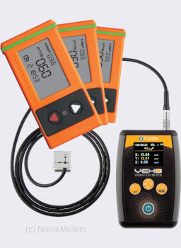 Vibration Meter with Time Monitors