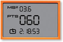 vibration monitor mounted on the tool